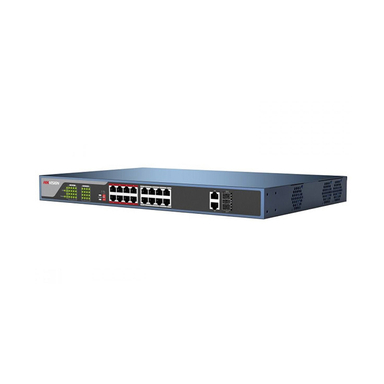 سوییچ شبکه 16 پورت هایک ویژن (Hikvision) مدل DS 3E0318P E