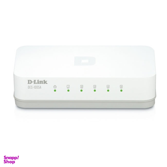 سوییچ شبکه 5 پورت 100/10 دی لینک (D-Link) مدل A1005 DES