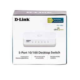 سوییچ شبکه 5 پورت 100/10 دی لینک (D-Link) مدل A1005 DES