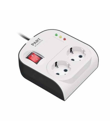 چندراهی برق محافظ دار پارت الکتریک (Part Electric) مدل PE8790