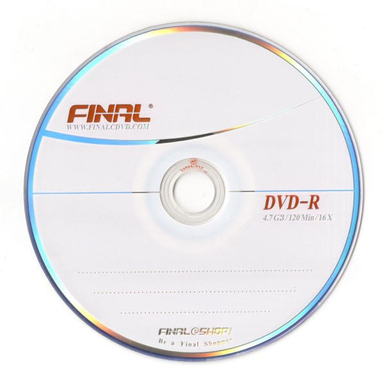 دی وی دی خام فینال (Final) بسته 10 عددی