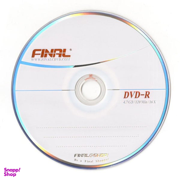 دی وی دی خام فینال (Final) بسته 10 عددی