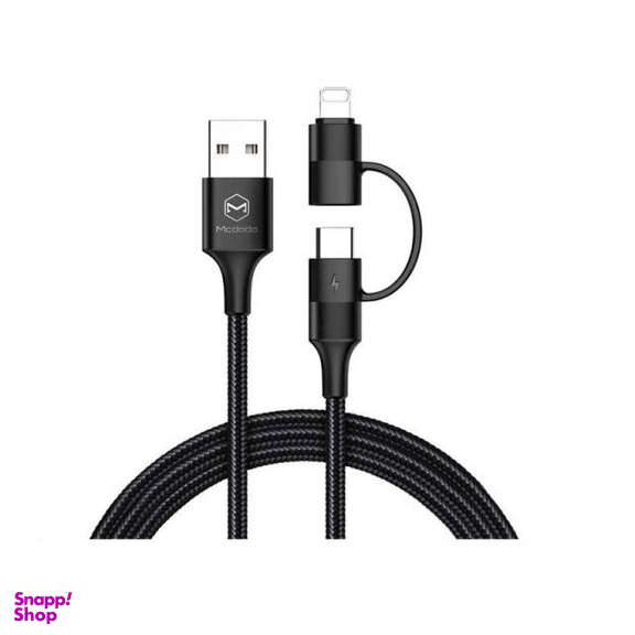کابل دو سر مک دودو (Mcdodo) مدل CA 6800 2 in 1 Cable طول 1.2 متر
