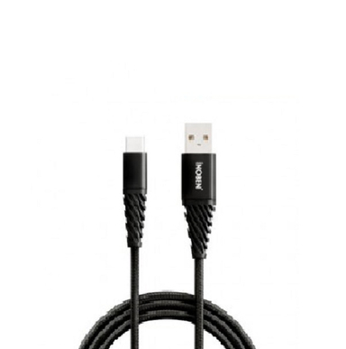 کابل کنفی USB به Type_C آینوبن (Inoben) رنگ مشکی