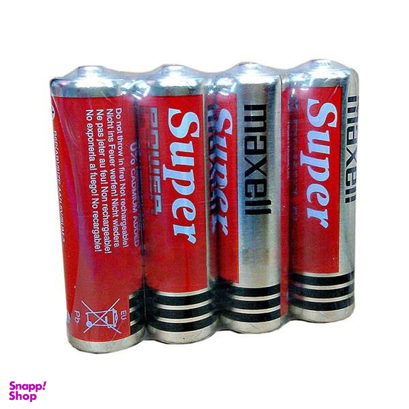 باتری قلمی مکسل مدل Super Power Ace بسته 4 عددی