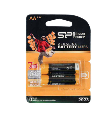 باتری قلمی سیلیکون پاور (SP) مدل Alkaline بسته 2 عددی