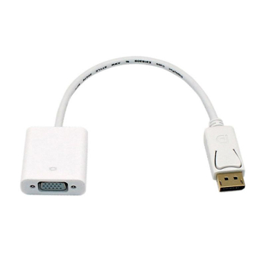 مبدل display به vga دیتک (Dtech) مدل Dtech DISPLAY PORT TO VGA M F HD MODEL DT 6506