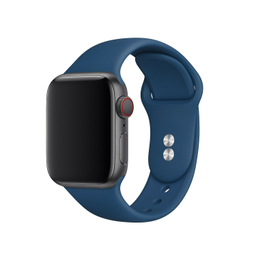 بند سیلیکونی مناسب ساعت هوشمند Apple Watch 38/40mm رنگ زرشکی