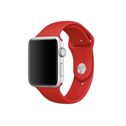 بند سیلیکونی مناسب ساعت هوشمند Apple Watch 38/40mm رنگ زرشکی