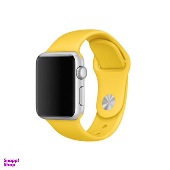 بند سیلیکونی مناسب ساعت هوشمند Apple Watch 38/40mm رنگ زرشکی