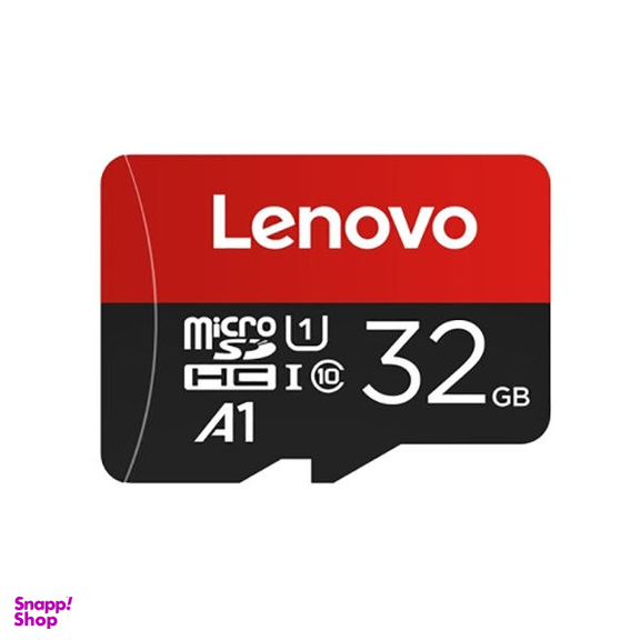 کارت حافظه MicroSDHC لنوو (Lenovo) مدل A1 کلاس 10 استاندارد U1 سرعت 90MBps ظرفیت 32 گیگابایت