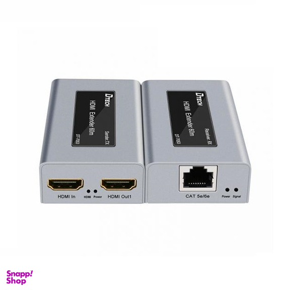 اکستندر HDMI دیتک (Dtech) مدل Dtech DT 7053 طول 60m
