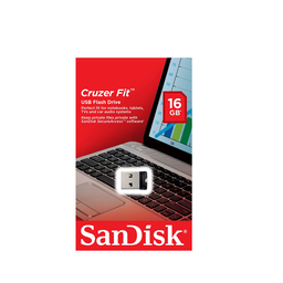 فلش مموری سندیسک (Sandisk) مدل Cruzer Fit CZ33 USB 2.0 ظرفیت 16 گیگا بایت