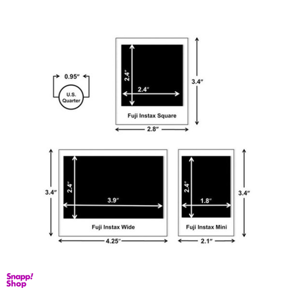 فیلم دوربین فوجی فیلم (Fuji Film) مدل Instax Wide 10*2