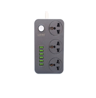 شارژر USB و چند راهی برق الدینیو مدل SC3604