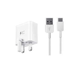 شارژر فست شارژ سامسونگ مدل Travel Adapter 15W با کابل رنگ سفید