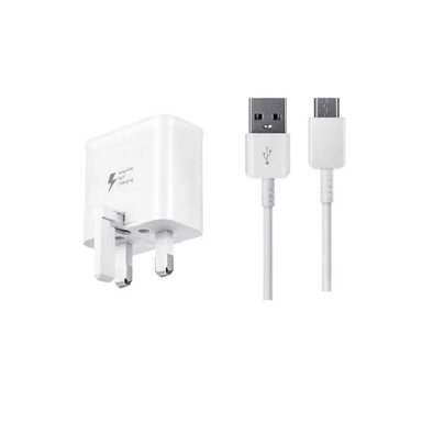 شارژر فست شارژ سامسونگ مدل Travel Adapter 15W با کابل رنگ سفید