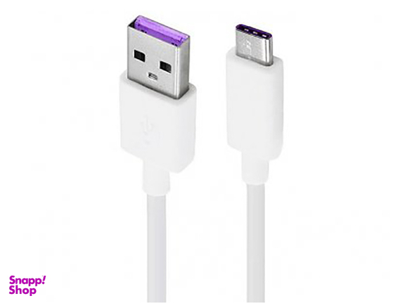 کابل اصلی هواوی (Huawei) مدل HL1480 USB 3.1 To Type C Cable اندازه 30 سانتی متر رنگ سفید