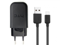 کابل و شارژر اصلی اچ تی سی (HTC) مدل Quick Charger TC P5000 With TypeC Cable رنگ مشکی