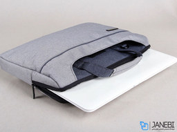 کیف لپ تاپ 13.3 اینچ کینگ سانز (Kingsons) مدل Laptop Shoulder KS3093W-B - طوسی(یکسال گارانتی شانلی)
