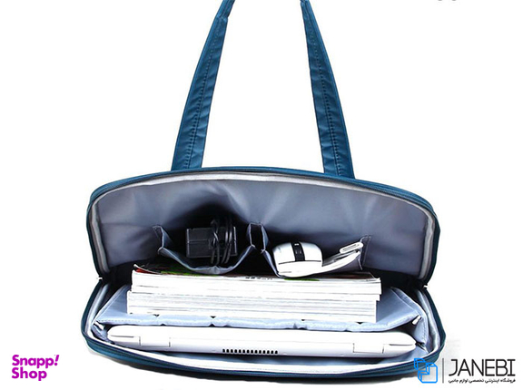 کیف لپ تاپ 15.4 اینچ کینگ سانز (Kingsons) مدل Laptop Shoulder K8690W-BI رنگ سورمه ای