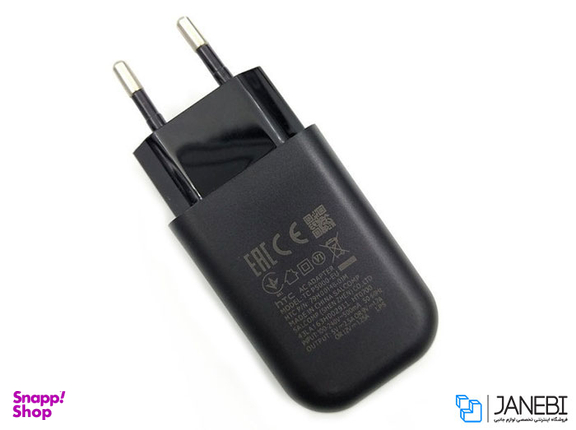 کابل و شارژر اصلی اچ تی سی (HTC) مدل Quick Charger TC P5000 With TypeC Cable رنگ مشکی