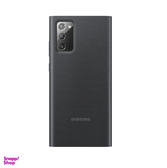 کاور موبایل مناسب برای کوشی سامسونگ Galaxy Note 20 Ultra مدل Clear View Cover رنگ مشکی