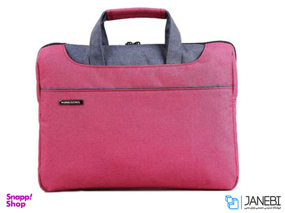 کیف لپ تاپ 13.3 اینچ کینگ سانز (Kingsons) مدل Laptop Shoulder KS3093W-B - طوسی(یکسال گارانتی شانلی)