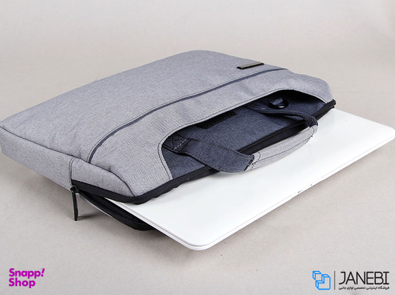 کیف لپ تاپ 13.3 اینچ کینگ سانز (Kingsons) مدل Laptop Shoulder KS3093W-B - طوسی(یکسال گارانتی شانلی)