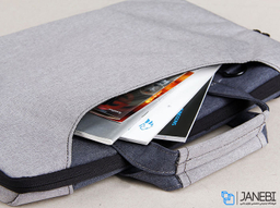 کیف لپ تاپ 13.3 اینچ کینگ سانز (Kingsons) مدل Laptop Shoulder KS3093W-B - طوسی(یکسال گارانتی شانلی)