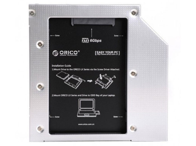براکت هارد اینترنال اوریکو (Orico) مدل Internal HDD Bracket Notebook L127SS رنگ نقره ای