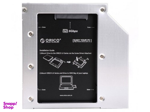 براکت هارد اینترنال اوریکو (Orico) مدل Internal HDD Bracket Notebook L127SS رنگ نقره ای