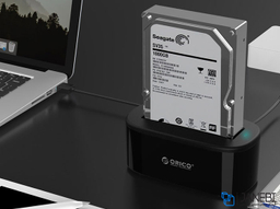 داک هارددیسک اینترنال اوریکو (Orico) مدل 2.53.5 inch USB3.0 Hard Drive Dock 6218US3 رنگ مشکی