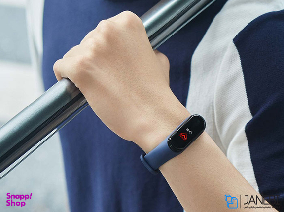 دستبند سلامتی شیائومی مدل Xiaomi Mi Band 4 نسخه گلوبال رنگ مشکی