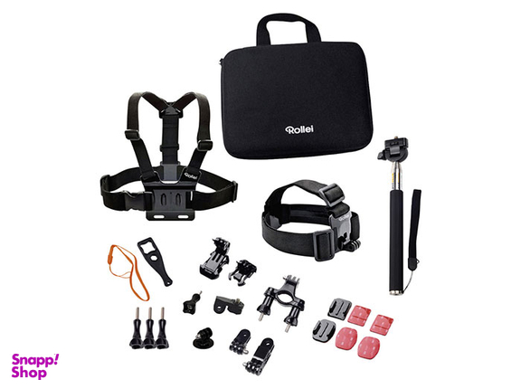 ست دوربین ورزشی رولی Rollei Actioncam Accessory Set Outdoor - مطابق تصویر