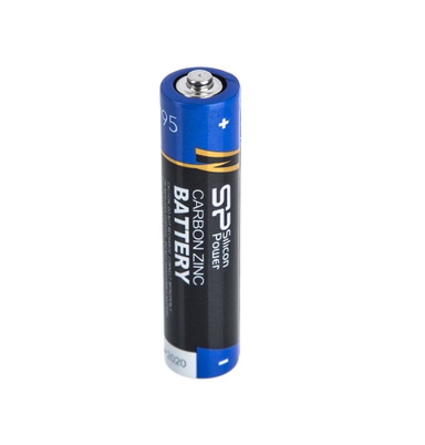 باتری نیم قلمی سیلیکون پاور (SP) مدل Carbobn Zinc بسته 100 عددی