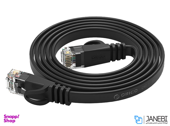 کابل شبکه اوریکو (Orico) مدل Orico CAT6 LAN Cable PUGC6B مشکی