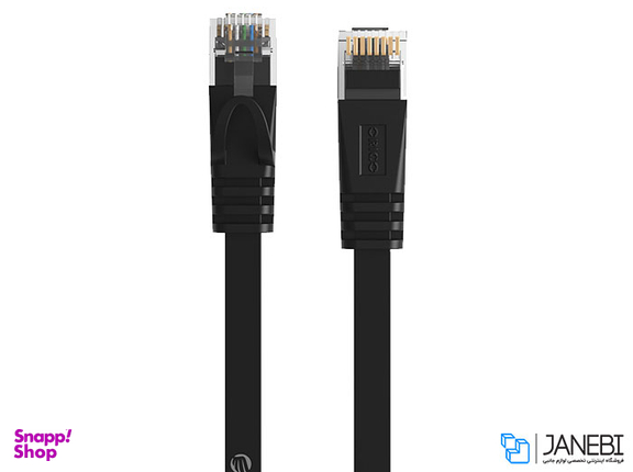 کابل شبکه اوریکو (Orico) مدل Orico CAT6 LAN Cable PUGC6B مشکی