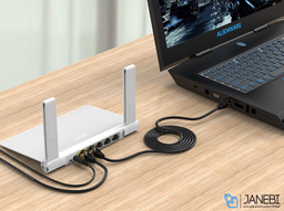کابل شبکه اوریکو (Orico) مدل CAT7 LAN Cable PUGC7 اندازه رنگ خاکستری
