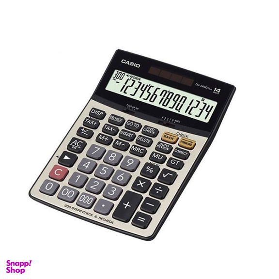 ماشین حساب کاسیو مدل DJ-240D Plus