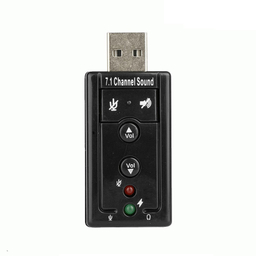 کارت صدا مدل 7 کانال USB ولوم دار