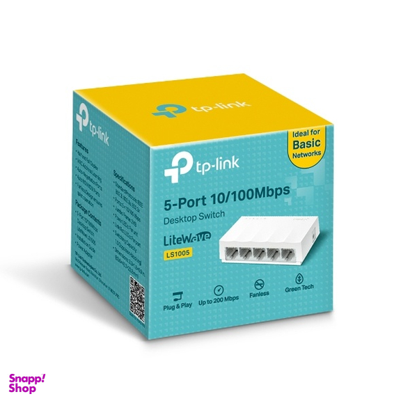 سوییچ 5 پورت تی پی لینک مدل LS1005