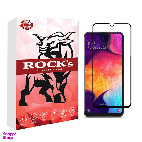 محافظ صفحه نمایش راکز (Rocks) مدل SGS مناسب موبایل سامسونگ Galaxy A50/A50s