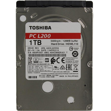 هارد لپ تاپ توشیبا (Toshiba) مدل L200 HDWL110 ظرفیت 1 ترابایت