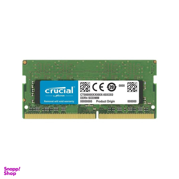 رم لپ تاپ DDR4 تک کاناله کروشیال (Crucial) مدل CT4G4SFS8266 ظرفیت 4 گیگابایت