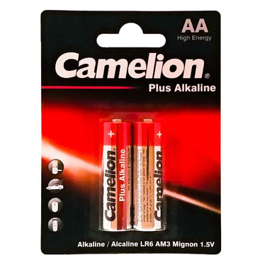 باتری قلمی کملیون (Camelion) مدل Plus Alkaline بسته 2 عددی