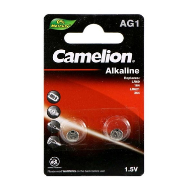 باتری سکه ای کملیون (Camelion) مدل AG1 دو عددی