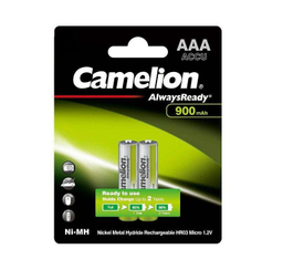 باتری نیم قلمی قابل شارژ کملیون(Camelion) مدل Always Ready بسته 2 عددی