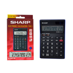 ماشین حساب شارپ مدل EL-144T-BL