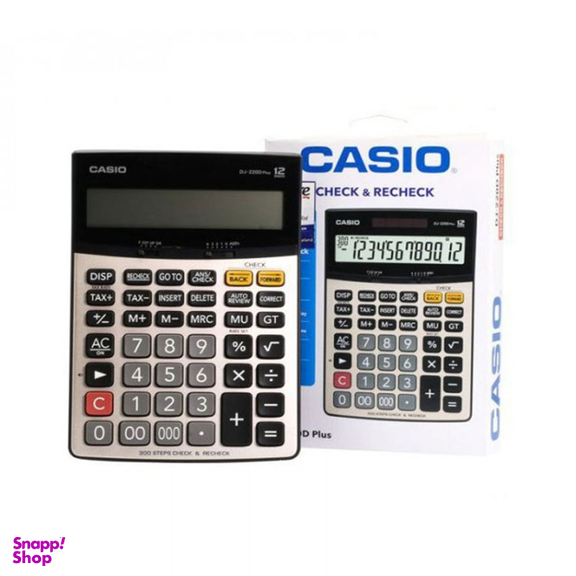 ماشین حساب کاسیو (Casio) مدل DJ-220D Plus